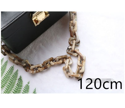 Acrylic handbag chain