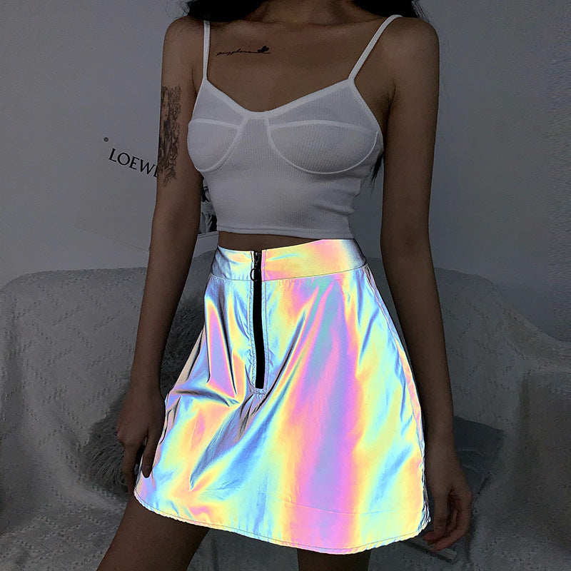 Reflective skirt