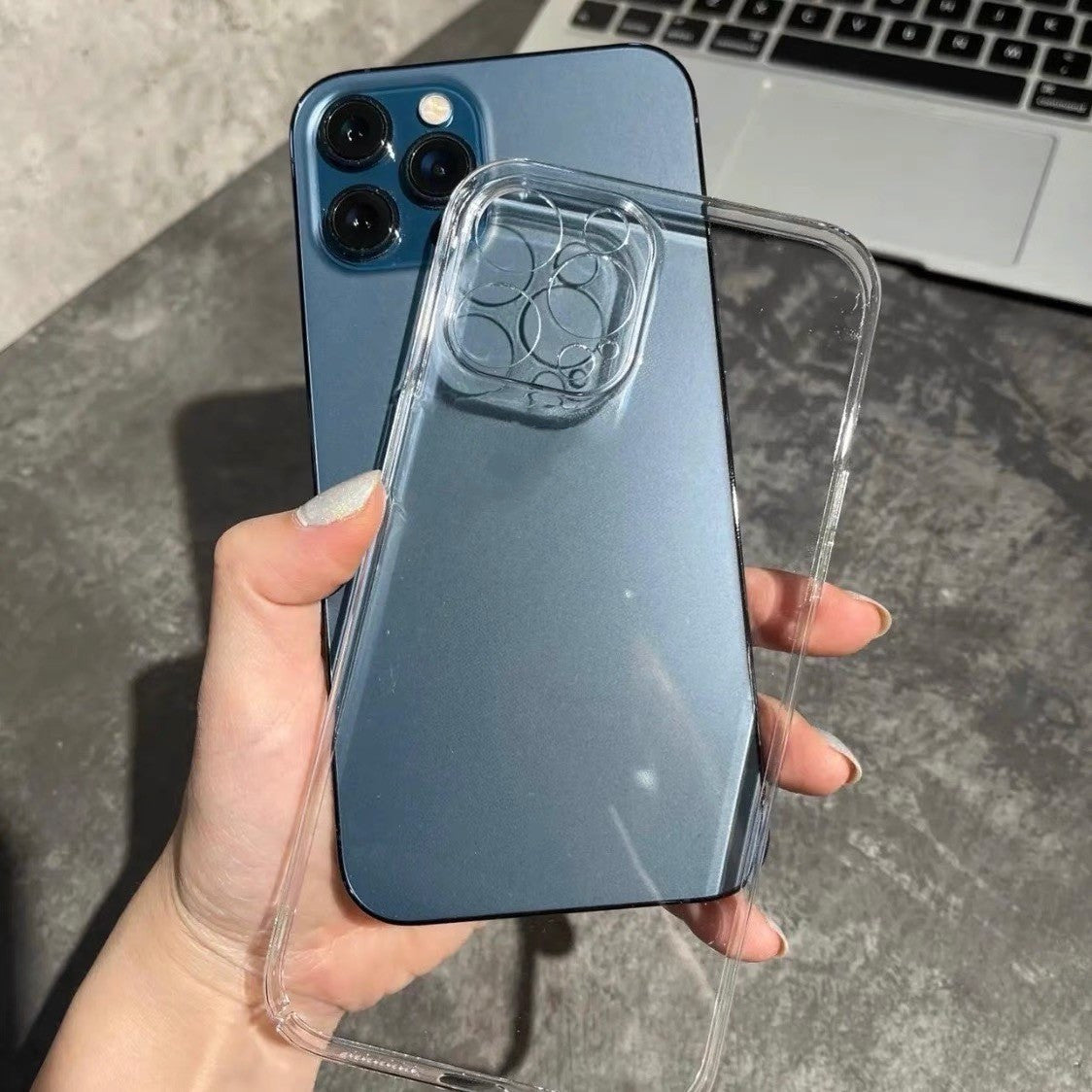 Transparent phone case