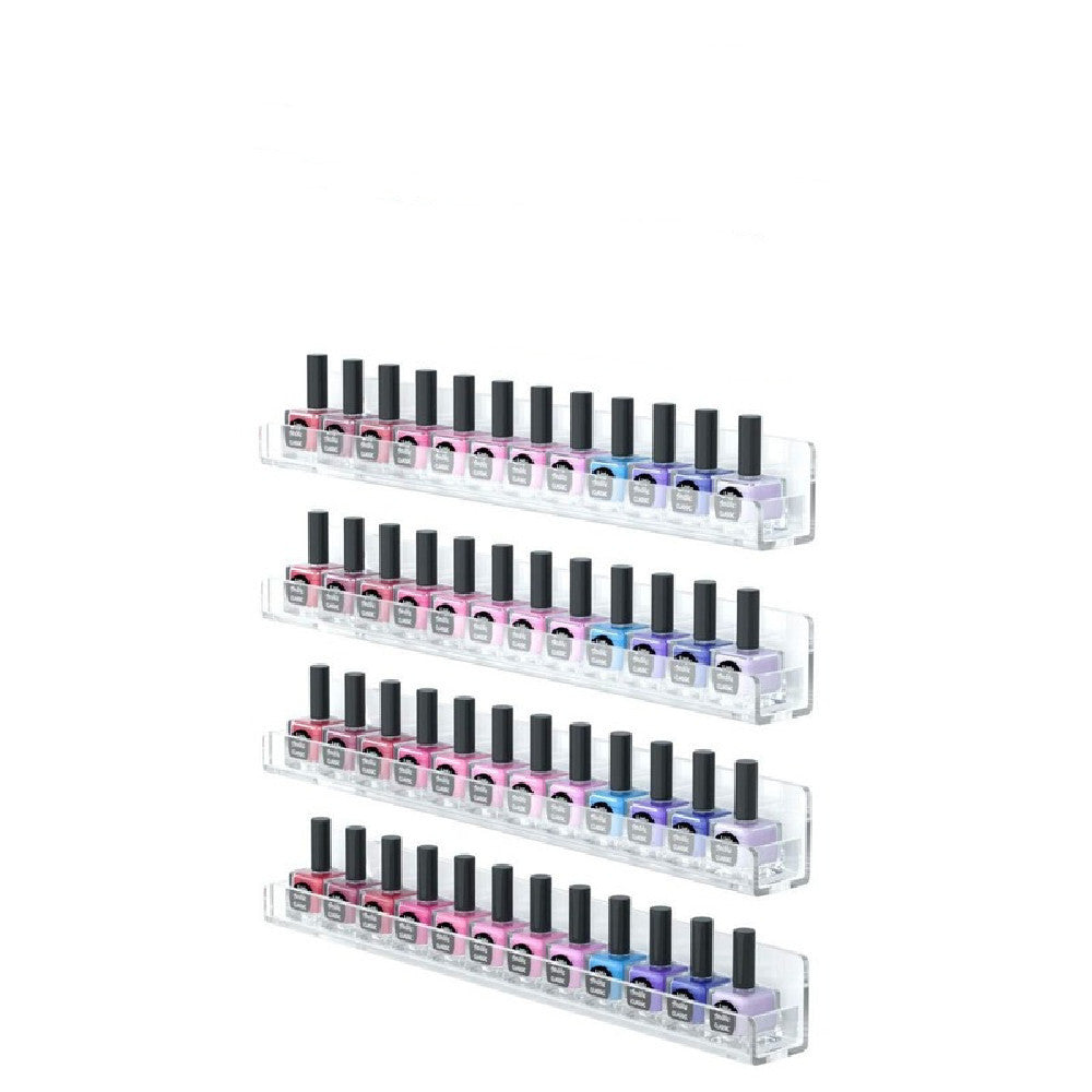 Acrylic nail polish rack