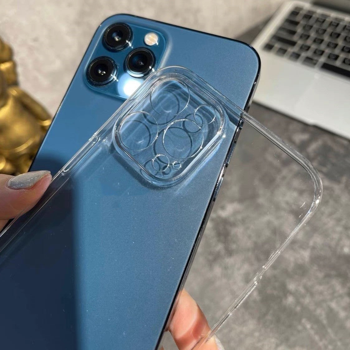 Transparent phone case