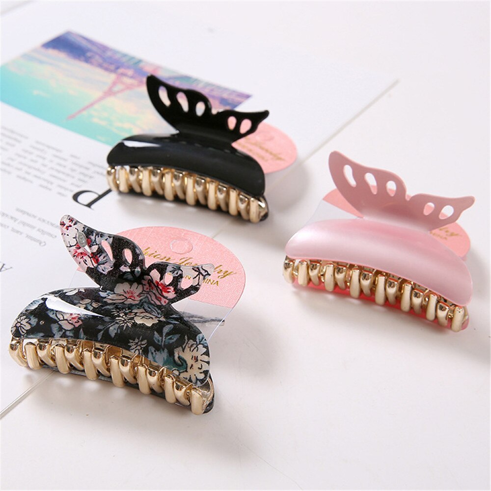 Acrylic butterfly shape gripper