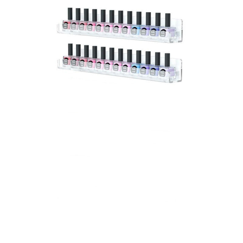 Acrylic nail polish rack