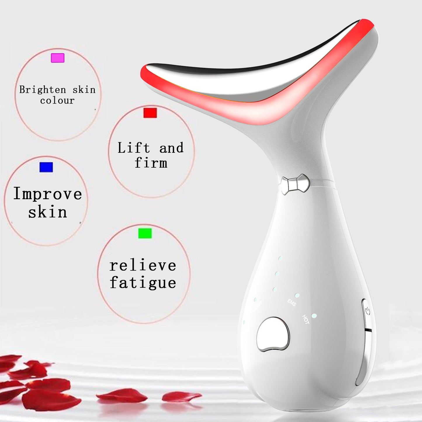 Wireless facial massager