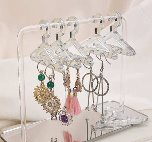 Acrylic earring rack