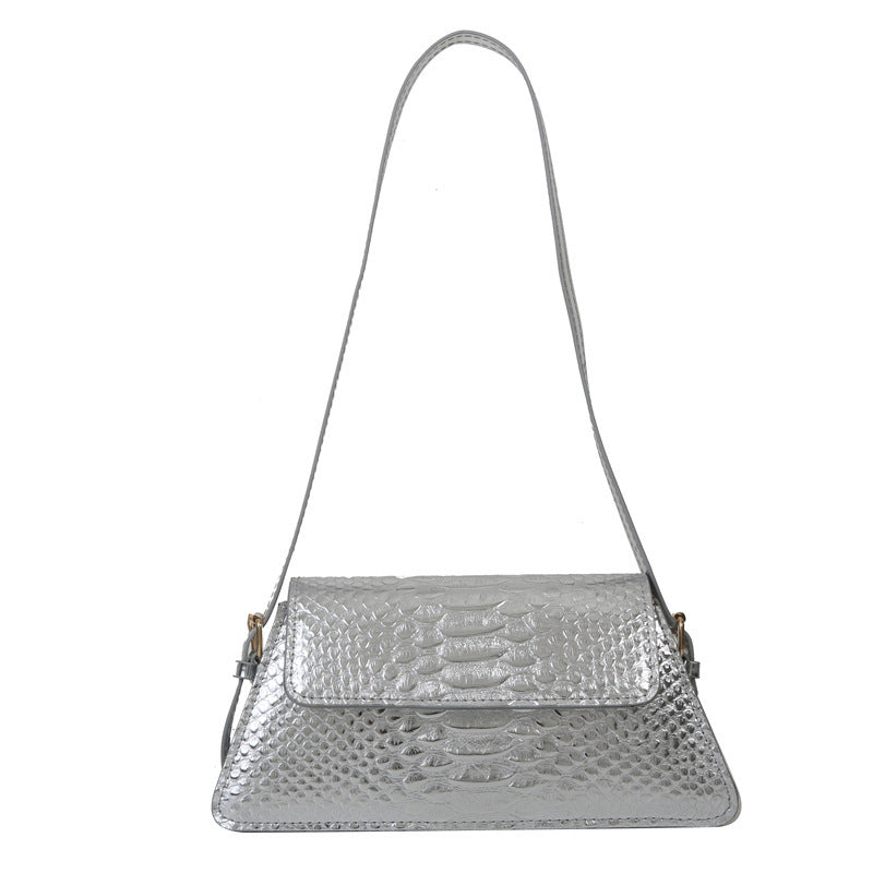 Metallic fashion handbag