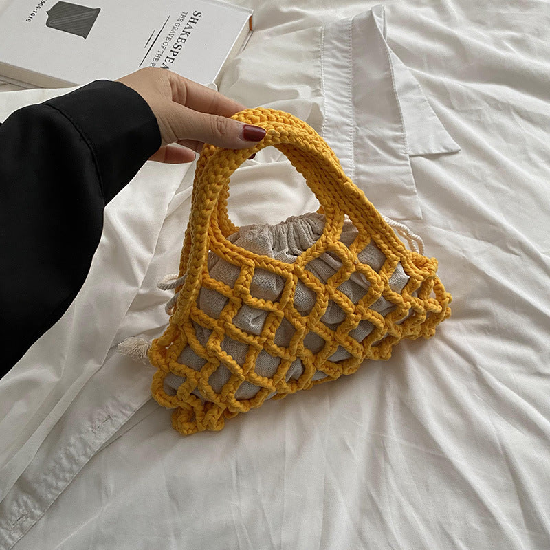 Crochet handbag