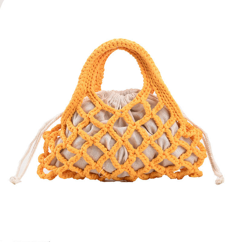 Crochet handbag