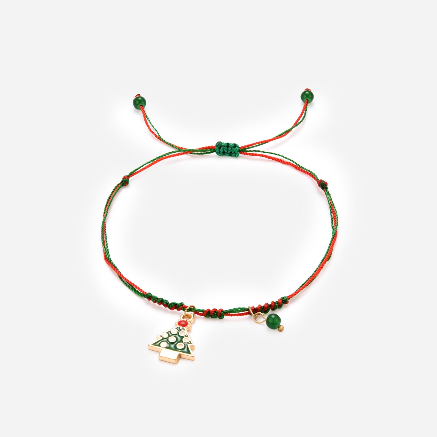 Christmas tree bracelet