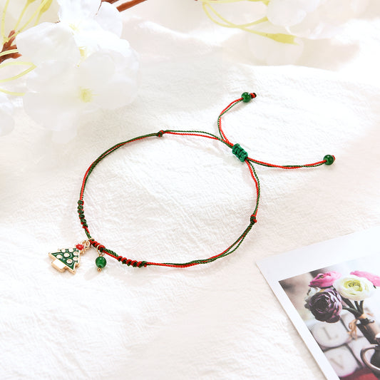 Christmas tree bracelet