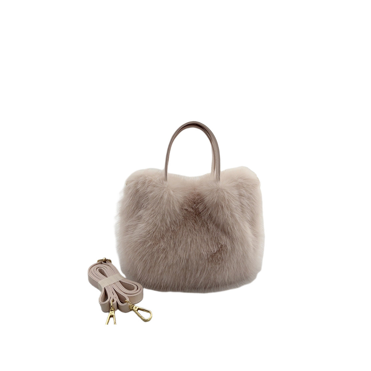 Fashion fur handbag