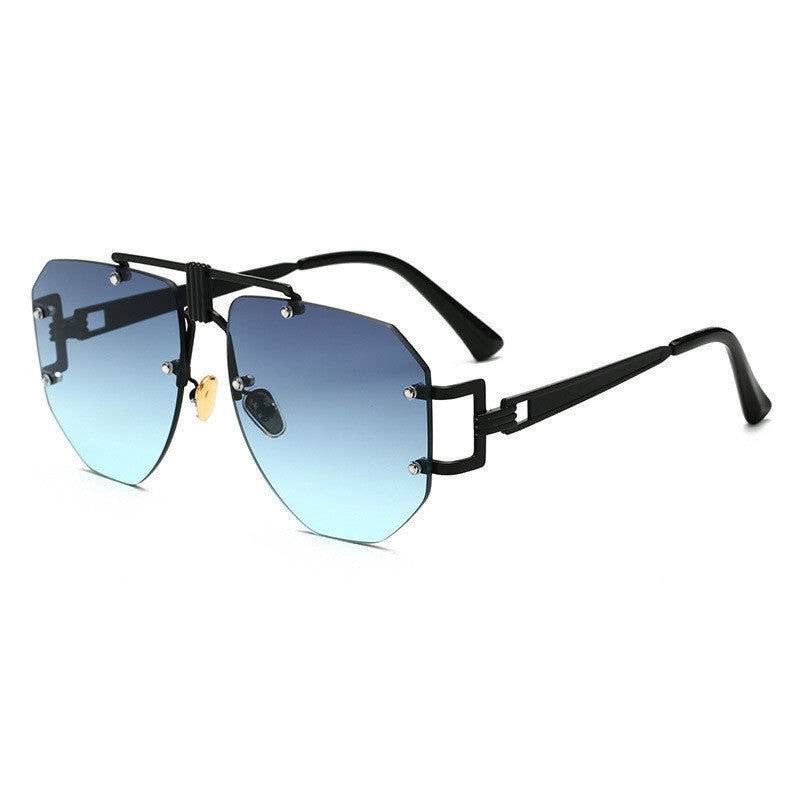 Frameless sunglasses