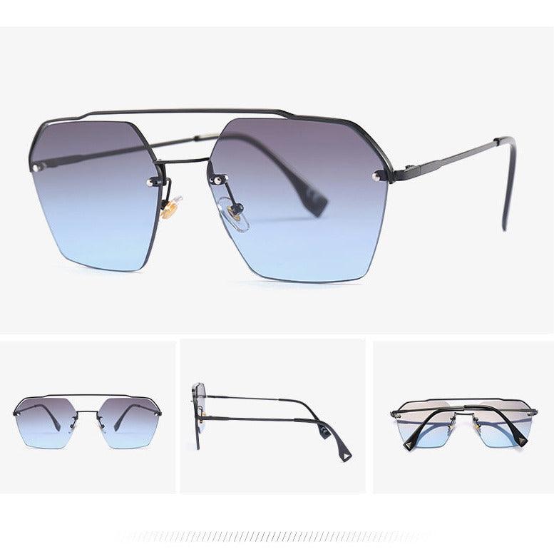 Double beam sunglasses