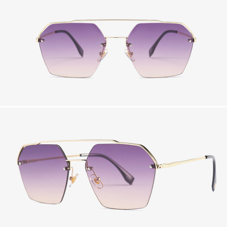 Double beam sunglasses