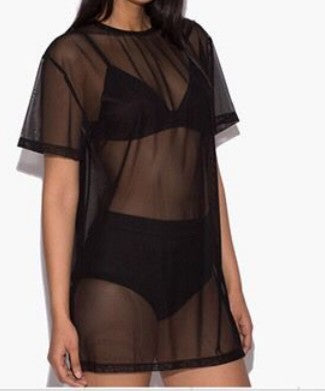 T-shirt mesh dress