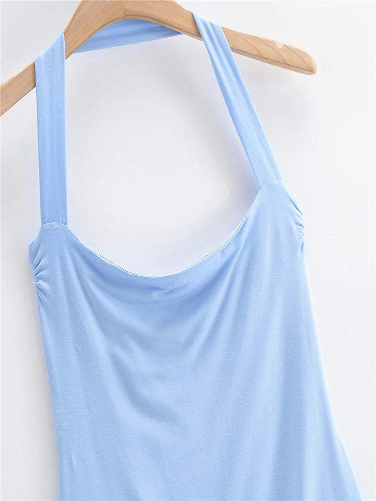 Halter neck dress