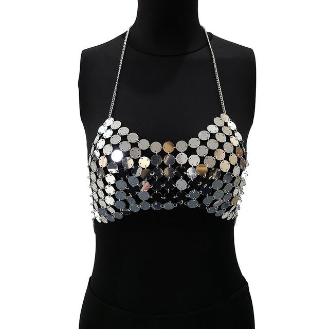 Sparkly sequin bra