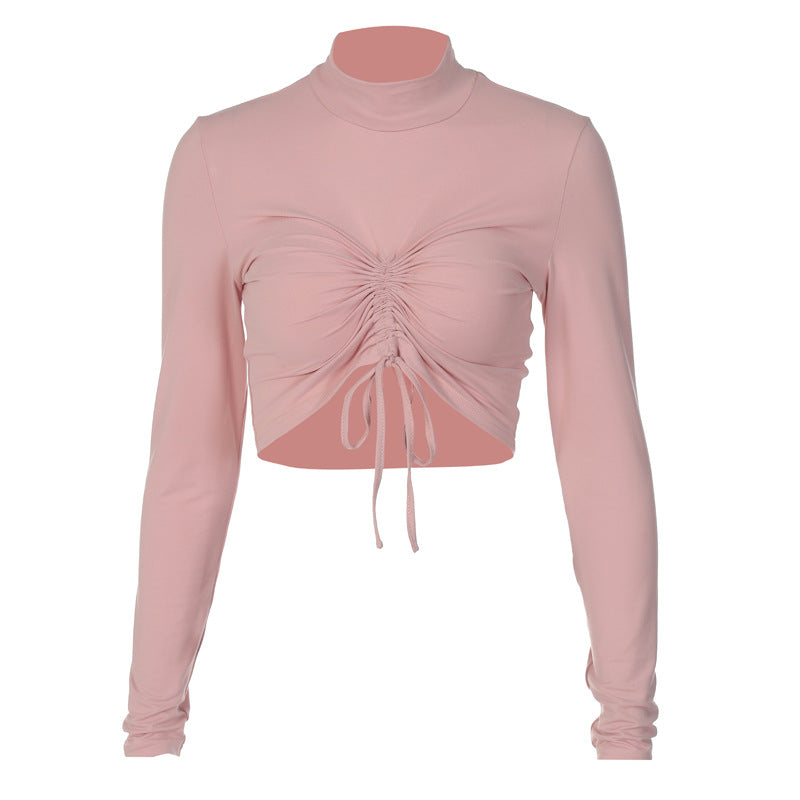 Petal Crop Long Sleeve Top