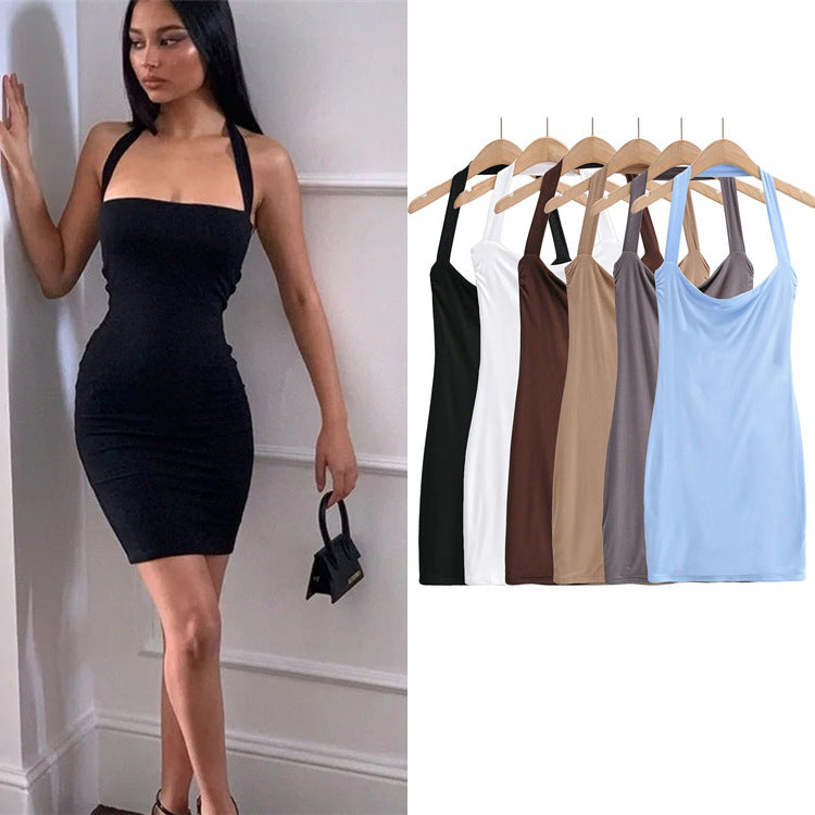 Halter neck dress