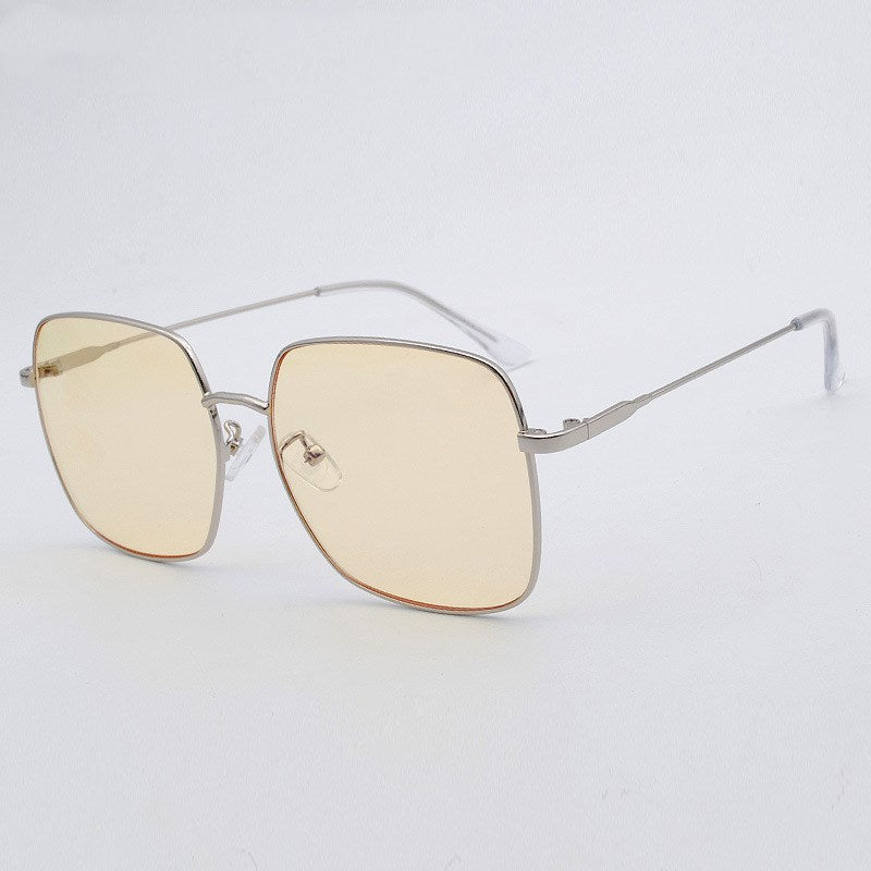 Gold lense sunglasses