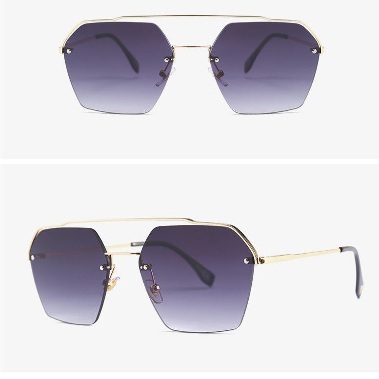 Double beam sunglasses