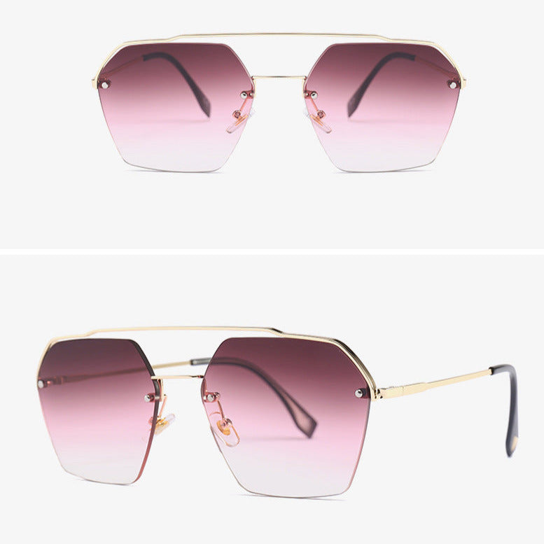 Double beam sunglasses