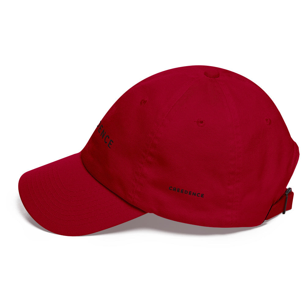 Creedence red cap