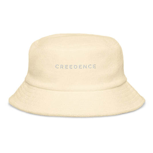 Yellow cloth bucket hat